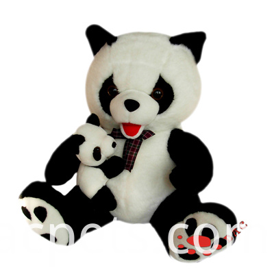 plush panda family plush panda family